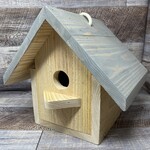 Prairie Creations - Handmade Slate Gray Bird House