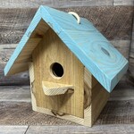 Prairie Creations - Handmade Aqua Bird House