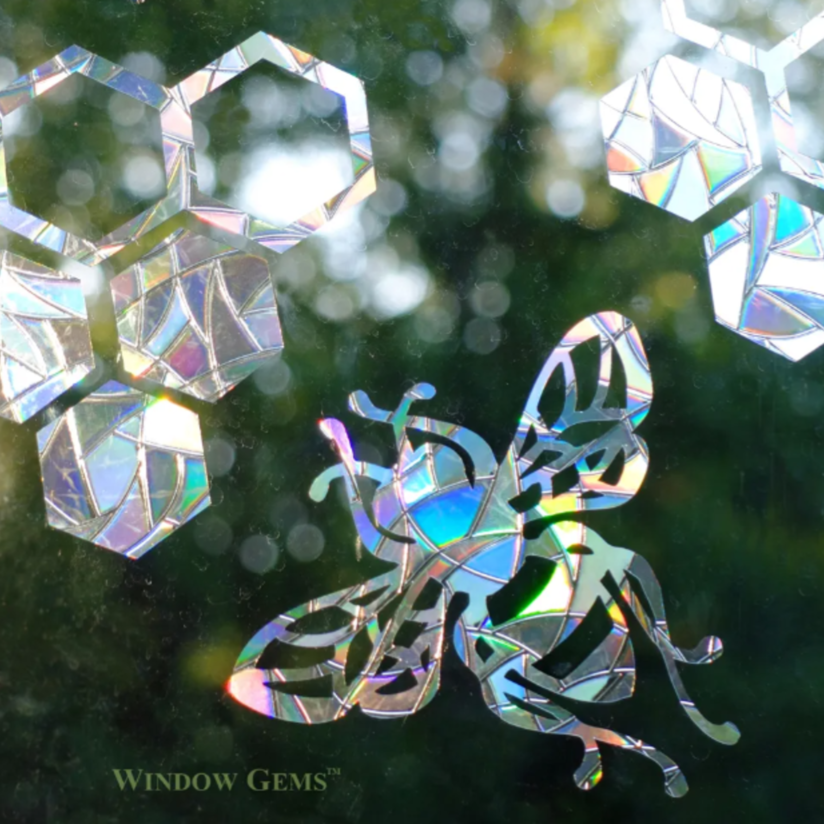 Window Gems Decals - Honey Bees