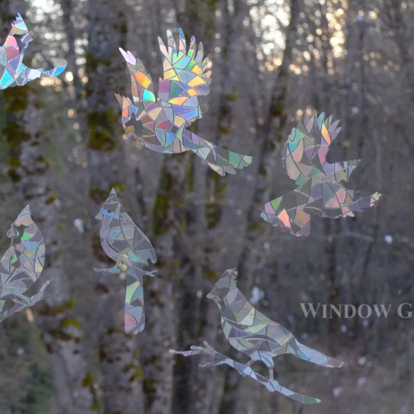 Window Gems Decals - Cardinals