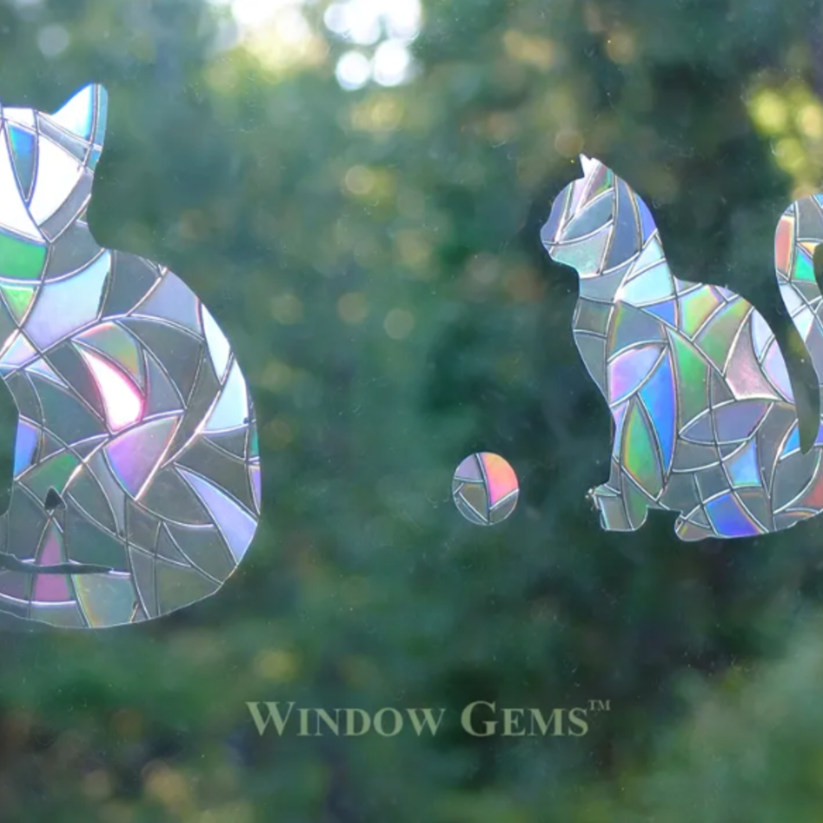 Window Gems Decals - Cat