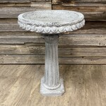 Angelo Concrete Work Ltd Fibre-Concrete Bird Bath - Augustus