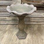 Angelo Concrete Work Ltd Fibre-Concrete Bird Bath - Pineapple