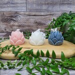 FiveSisterCraft Beeswax Candle -  Lotus Flower (single)