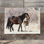 Kamala & Kyle Greeting Card - Wild Horses