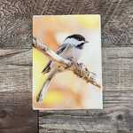 Kamala & Kyle Greeting Card - Checkadees Chickadee