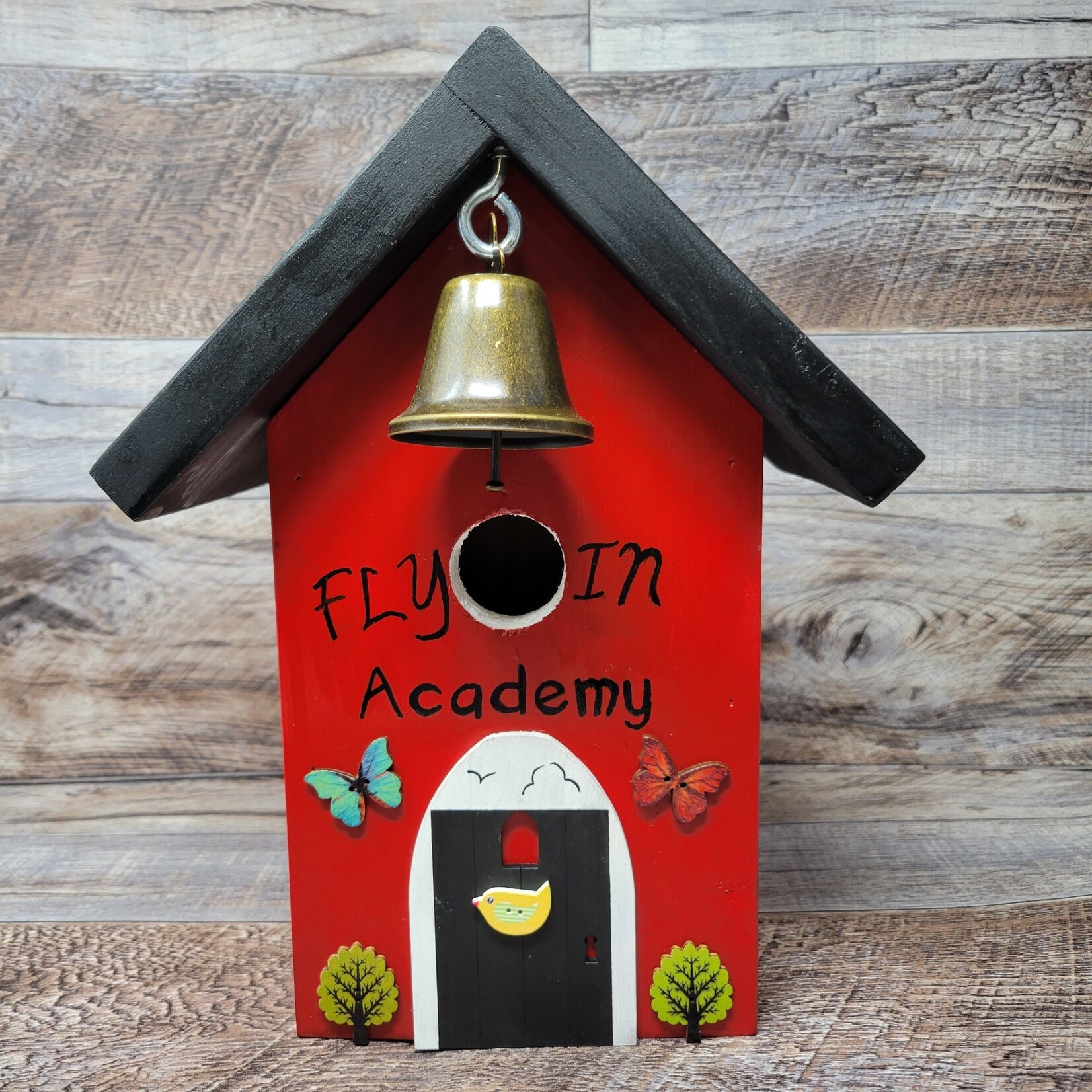 Vern's Painted Bird House -  Fly in Academy