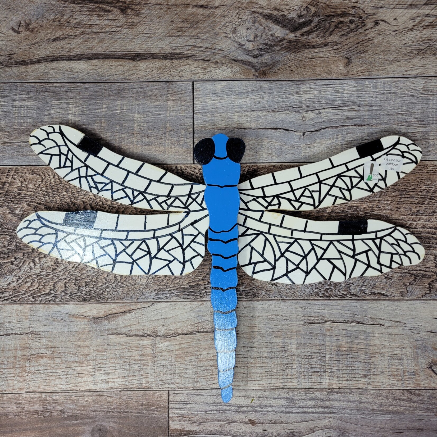 Kelsea's Wooden Fence Birds - Dragonfly