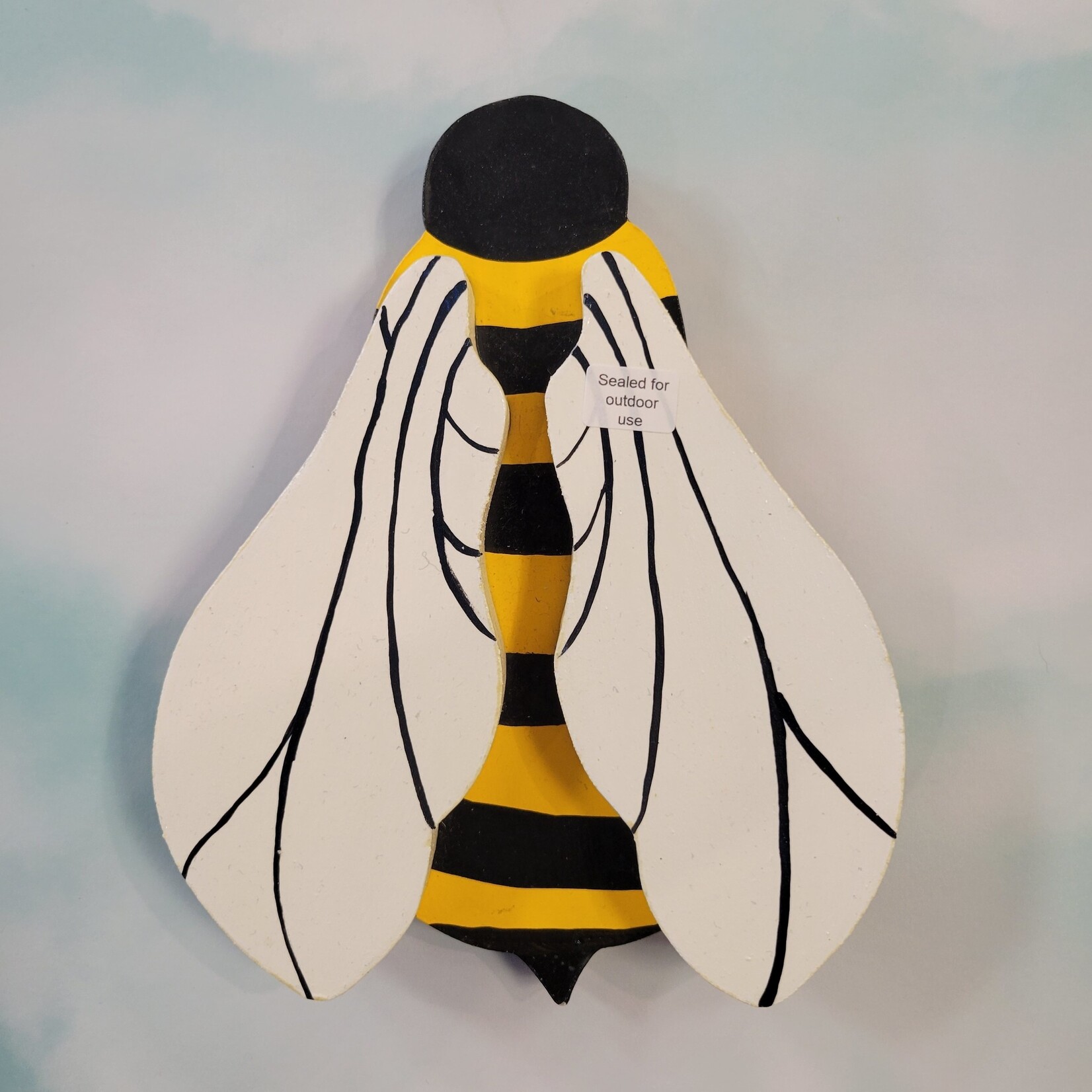 Kelsea's Wooden Fence Birds - Bee