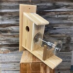 Ray's Cedar Feeder - Squirrel Feeder with Jar