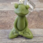 FiveSisterCraft Beeswax Candle -  Zen Frog