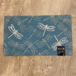 Doormat - Silver Dragonfly