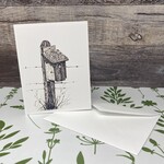 Dalouie's Greeting Card - Ink Birdhouse
