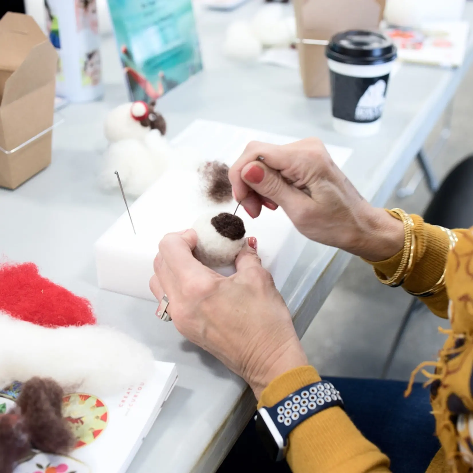 Needle Felting Kit - Bee