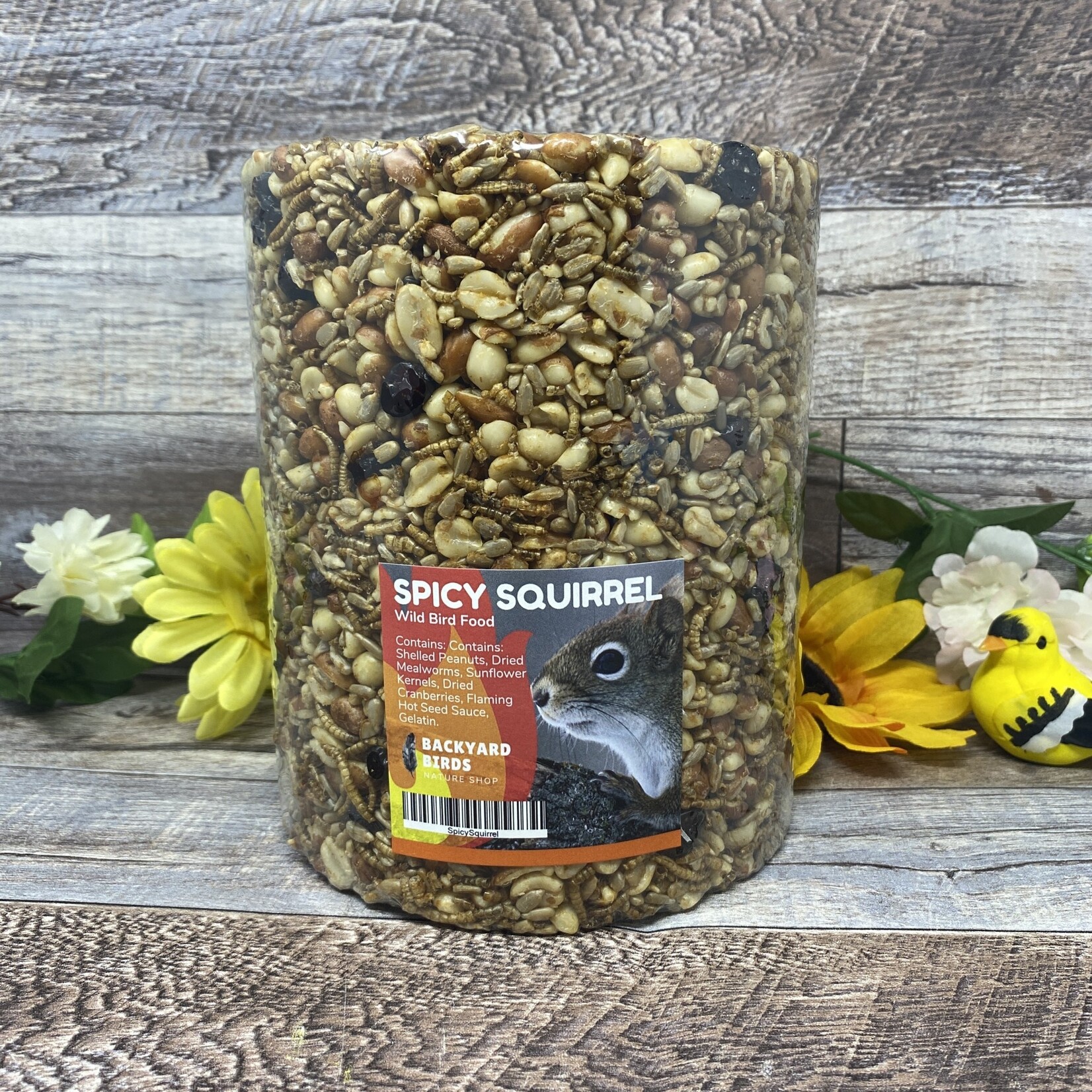 Spicy Squirrel Mix - Large Cylinder