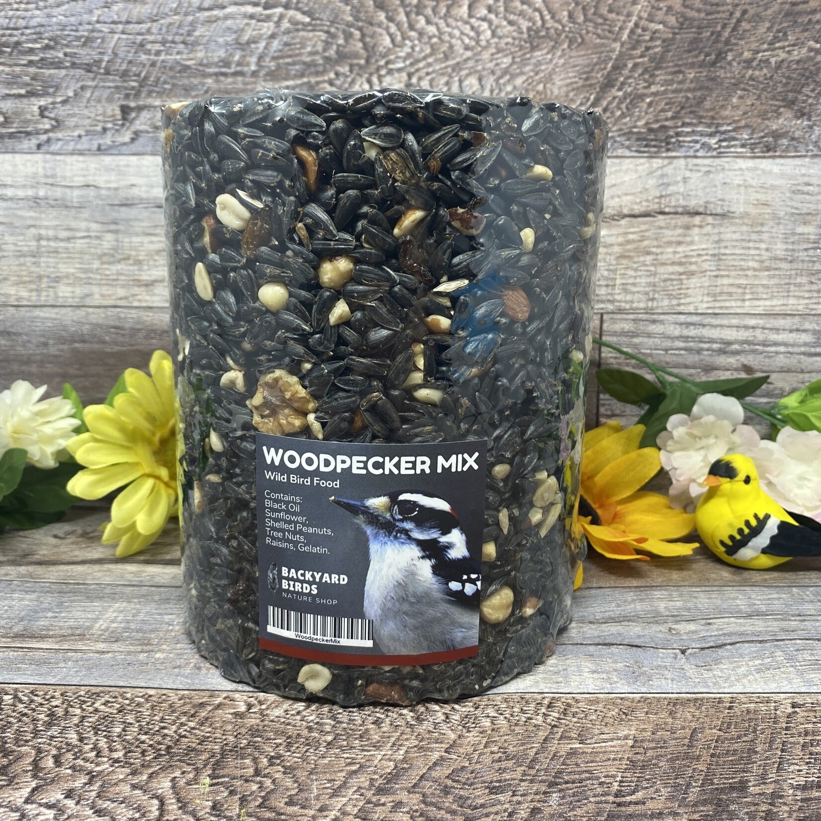 Woodpecker Mix - Large Cylinder