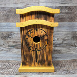 Vern's Painted Bird House - Clock