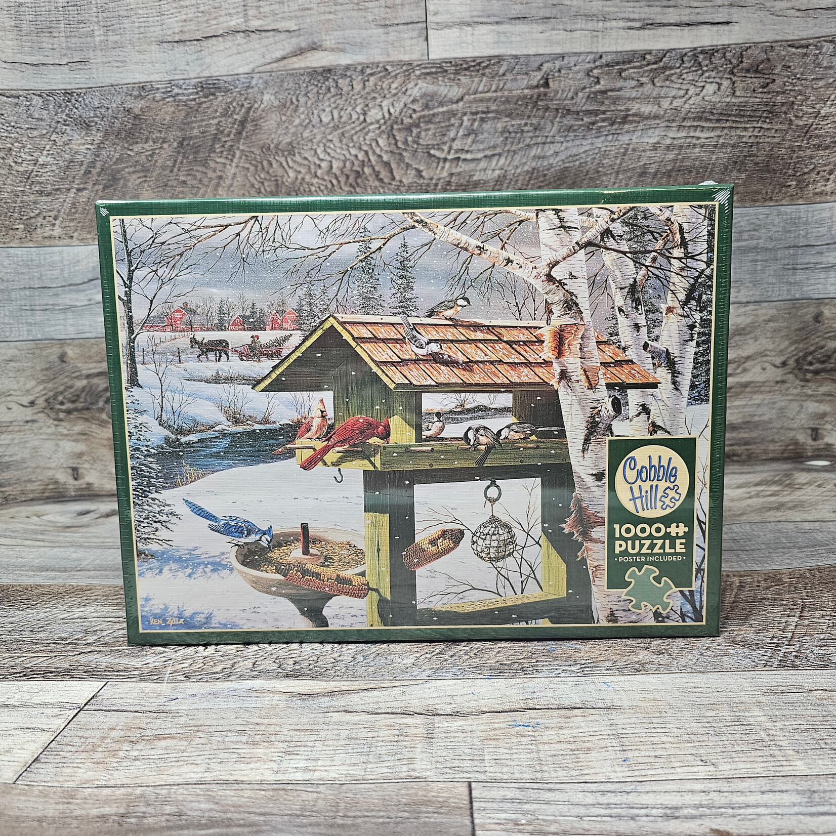 Cobble Hill Puzzles Backyard Banquet - 1000 Pc Puzzle