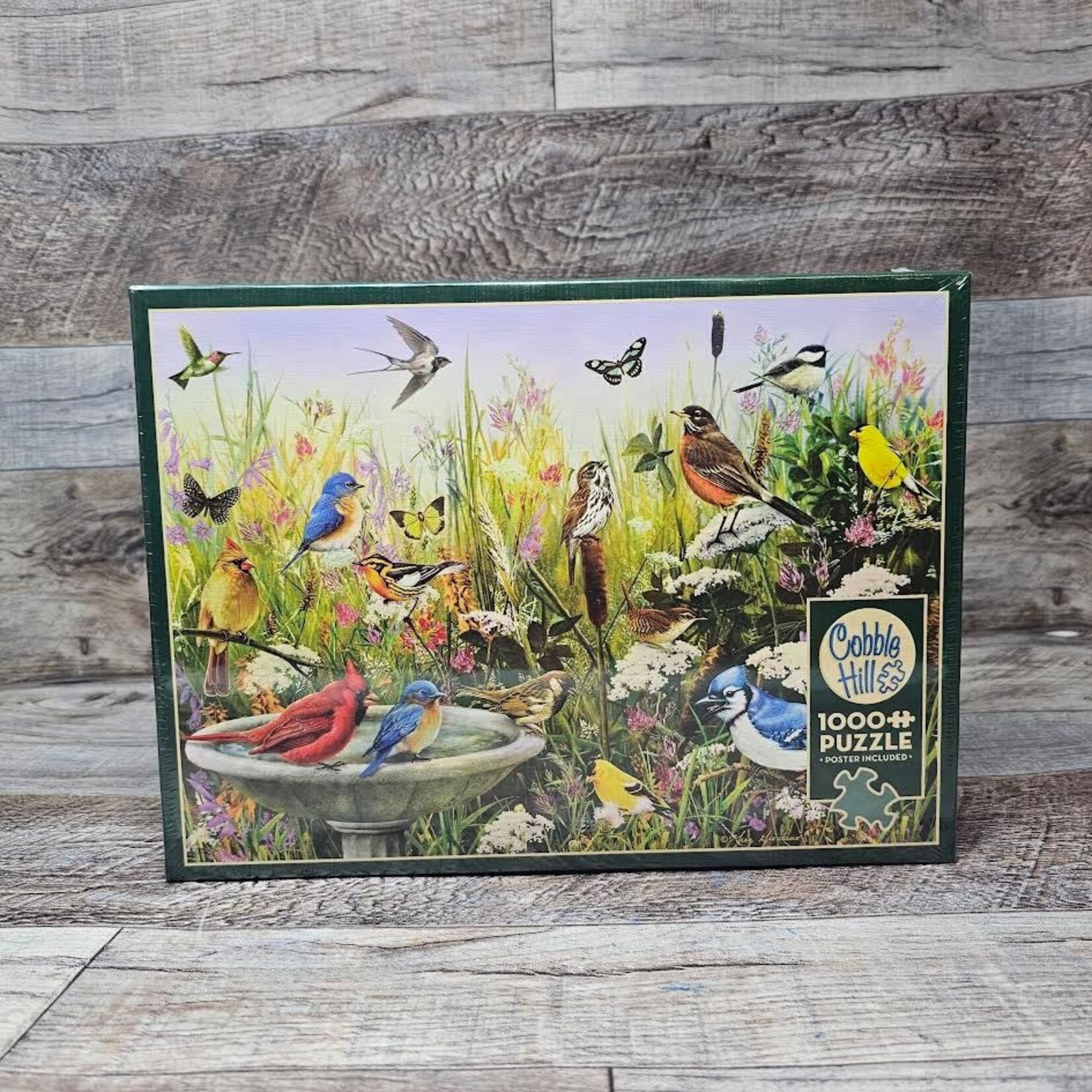 Cobble Hill Puzzles Feathered Friends - 1000 Pc Puzzle