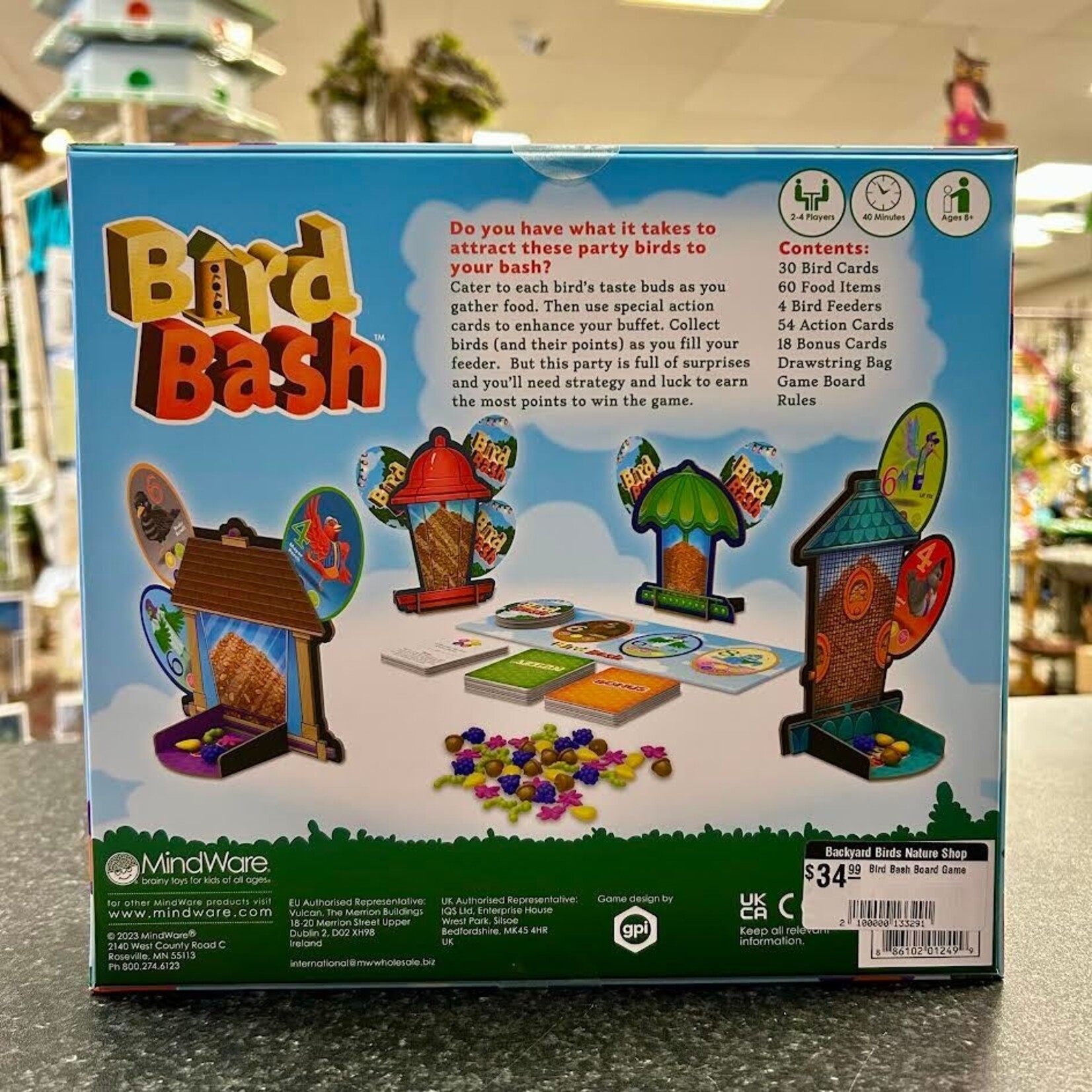 Bird Bash Board Game