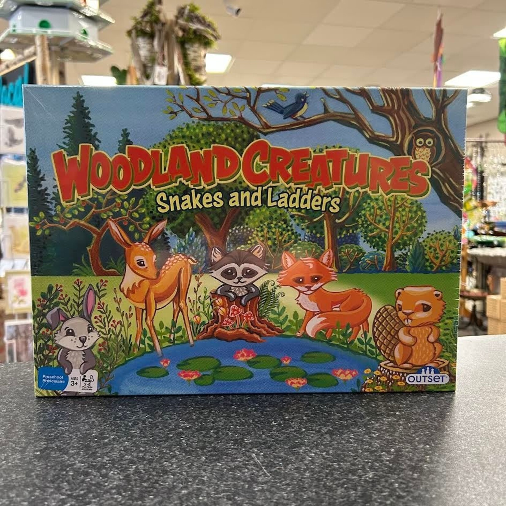 Woodland Creatures Snakes and Ladders