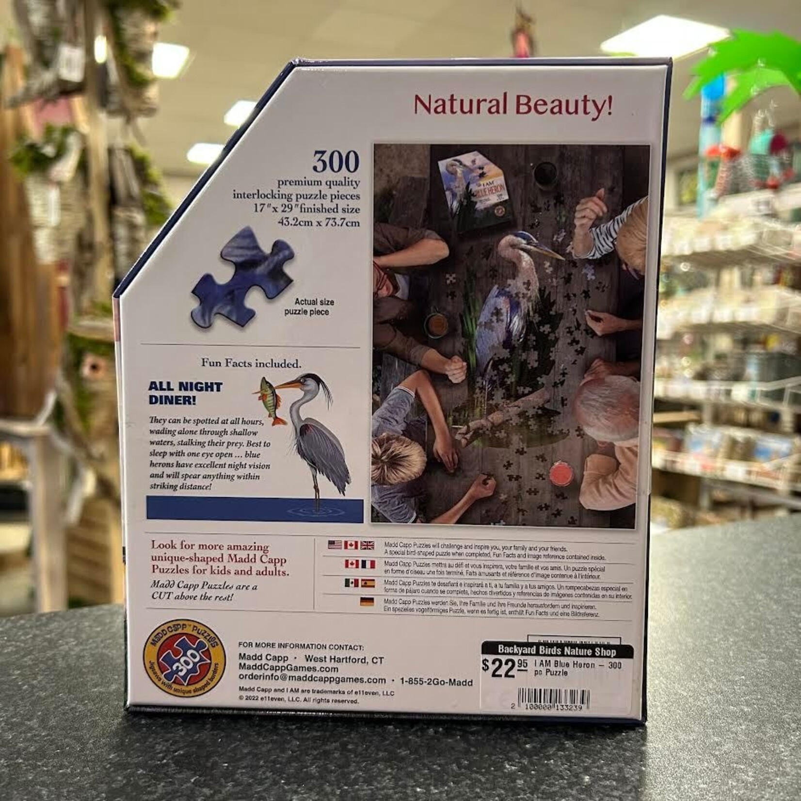 I AM Blue Heron - 300 pc Puzzle