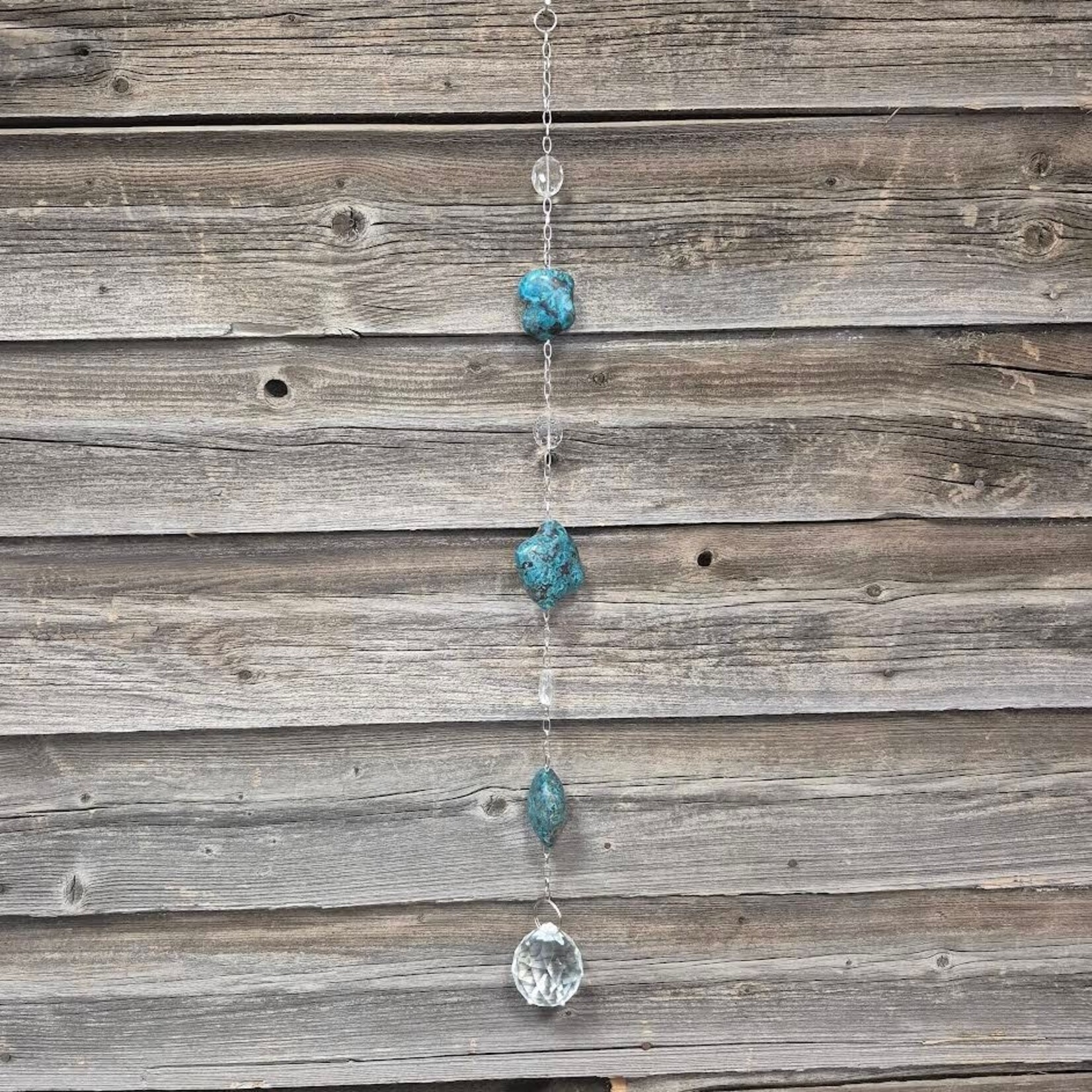 Sue's Prettys - Long Single Suncatcher (Large Crystal)
