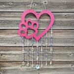 Pet Paw With Heart (Pink)