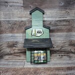 Clumsy Cat Grain Elevator Wheat Pool Suet Feeder