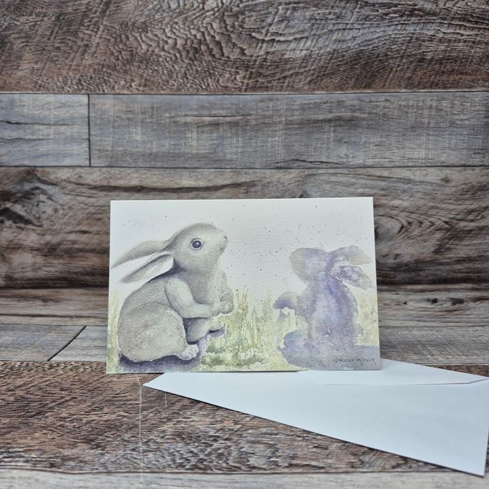 Dalouie's Greeting Card - Watercolour Imaginary Friends