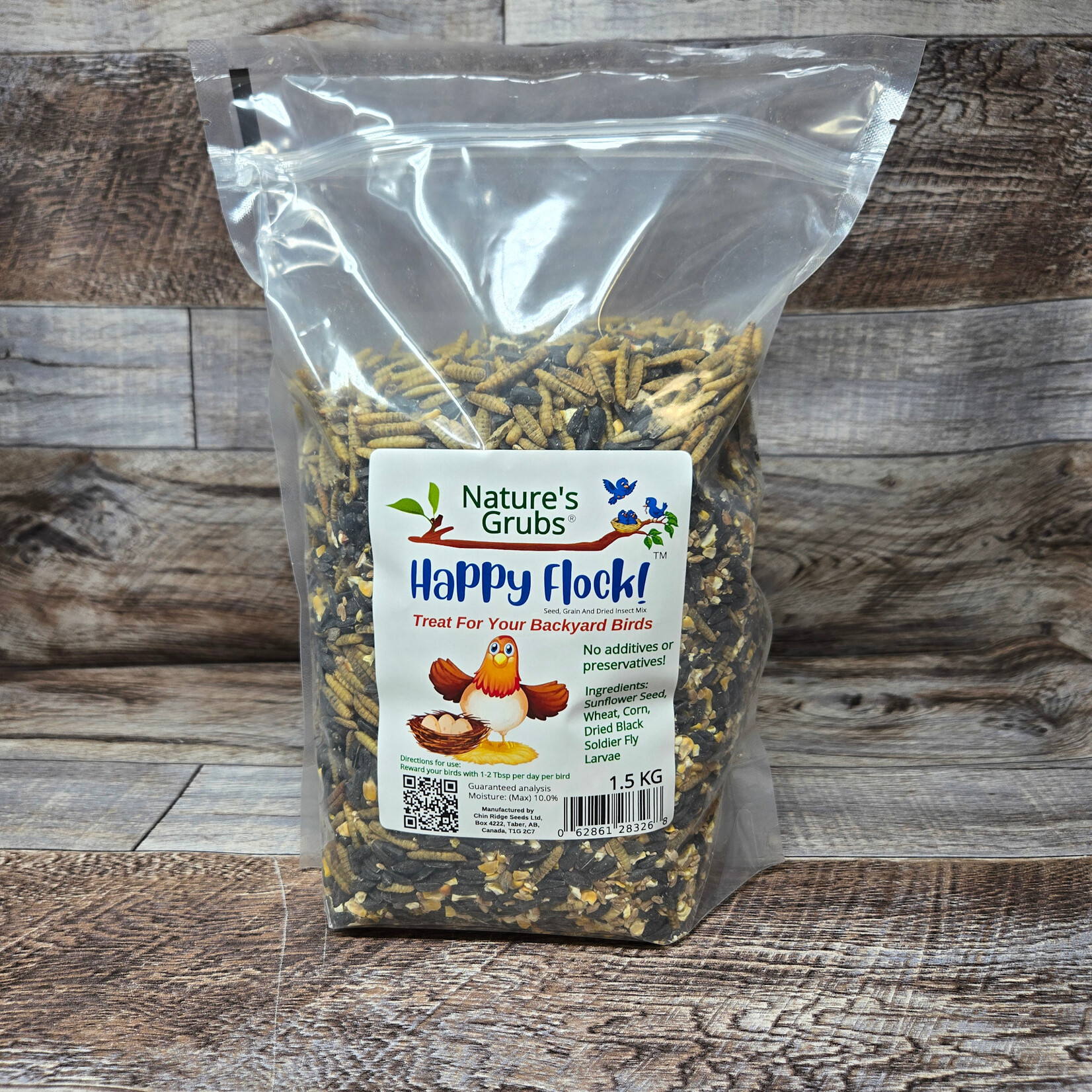 Nature's Grubs Happy Chicken Flock Mix - 1.5 kg