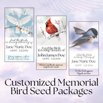 Memorial Bird Seed Bags