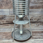Galvanized Silver Rustic Water Tower Feeder