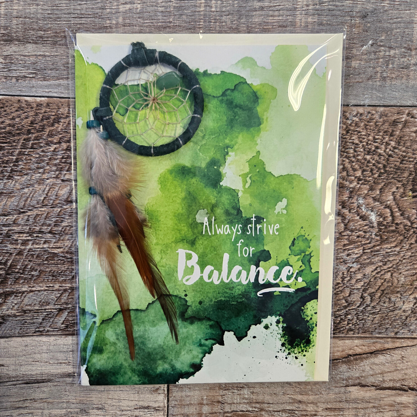 Greeting Card with 1.5" Dream Catcher