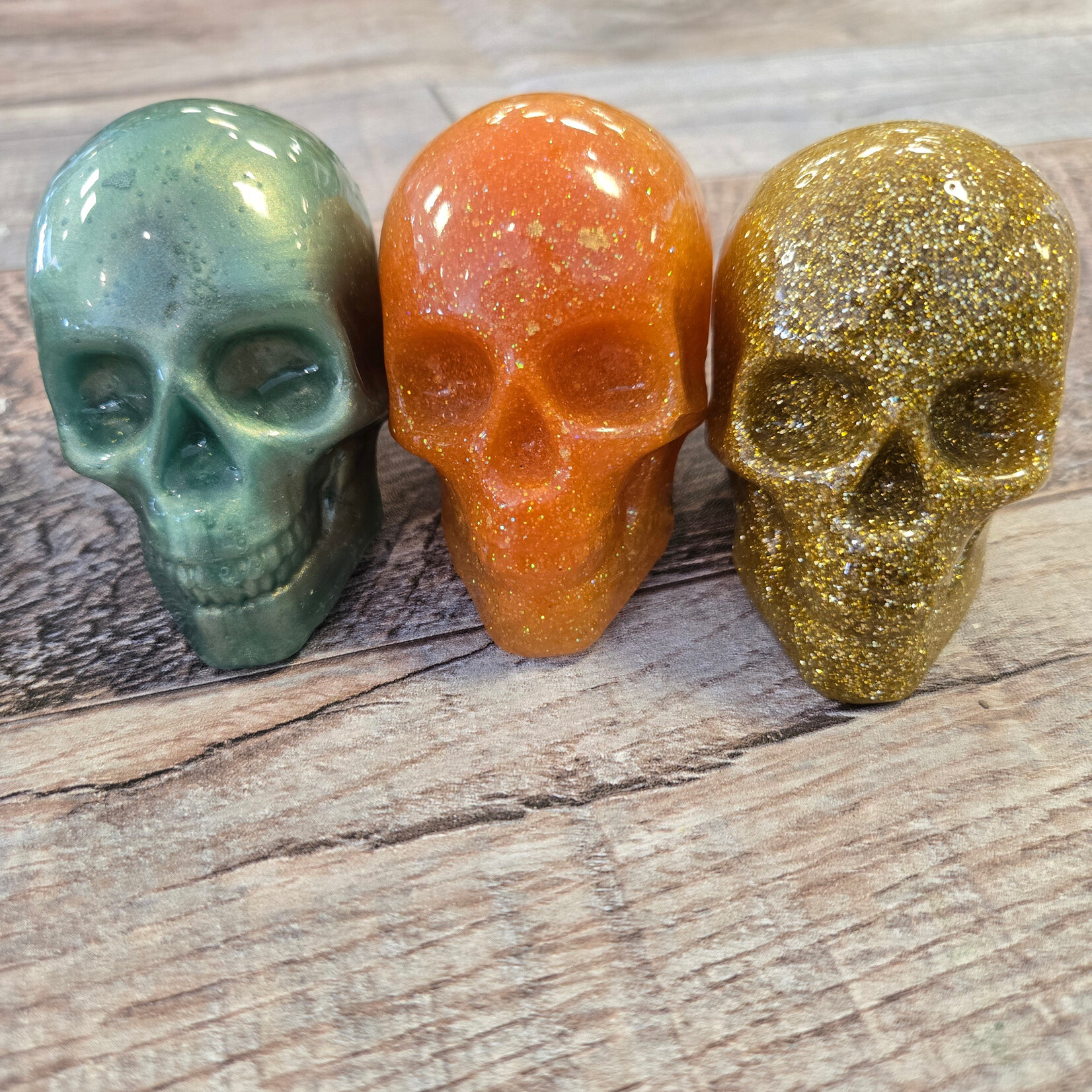 Julia's Resin Human Skull - Medium