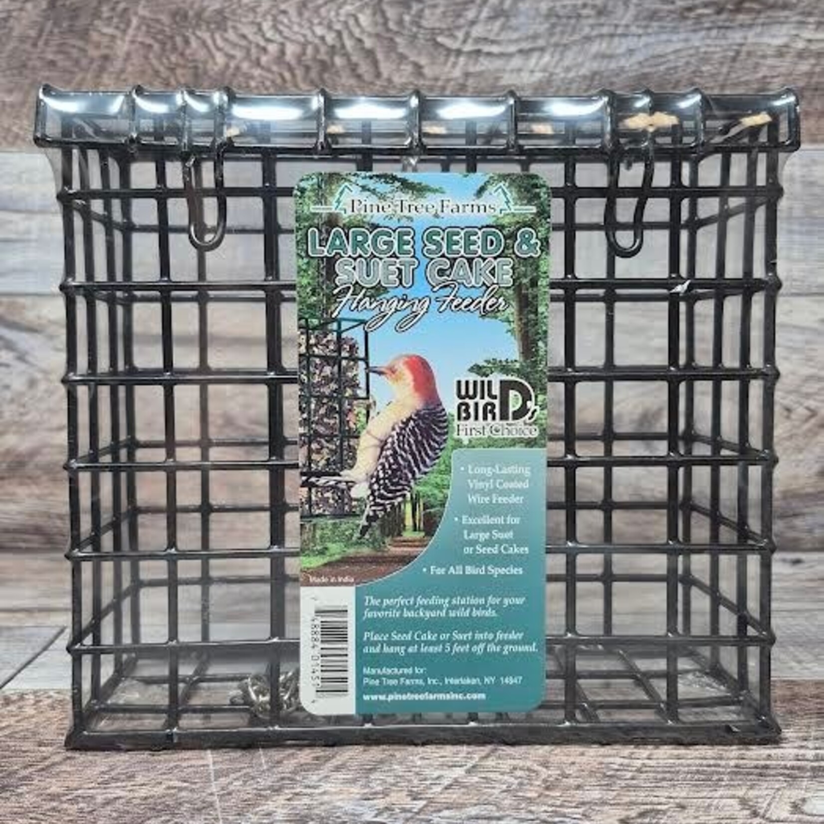 Pine Tree Farms Large Suet Cage Feeder