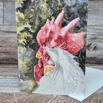 Dalouie's Greeting Card - Watercolour Cluck Norris
