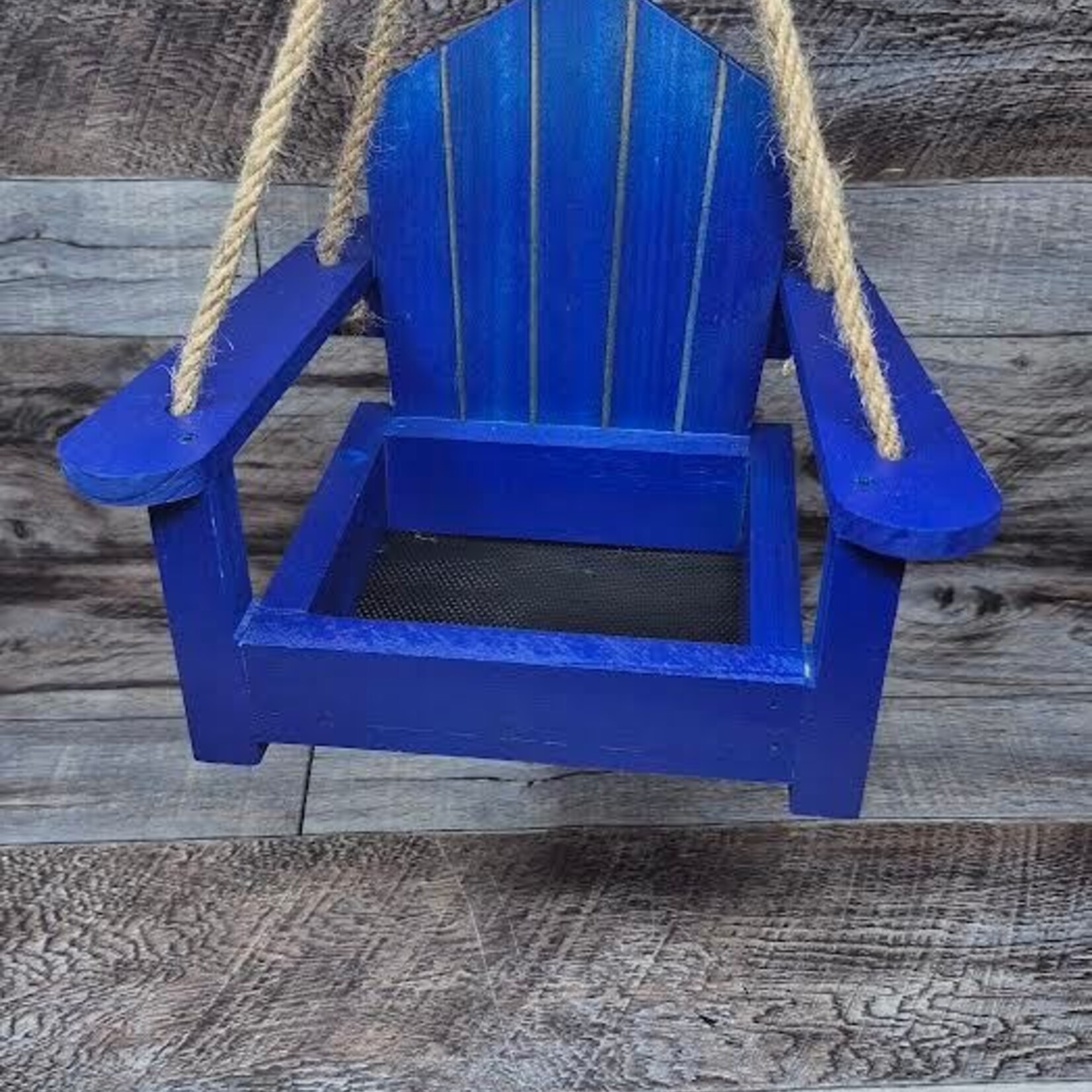 Adirondack Chair Platform Feeder - Assorted Colours