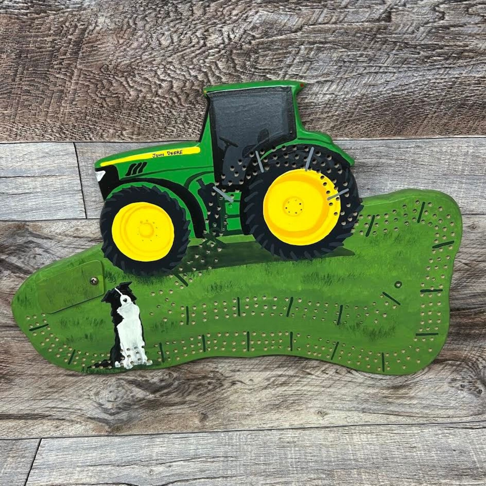 Riddle Cribbage Board - John Deere