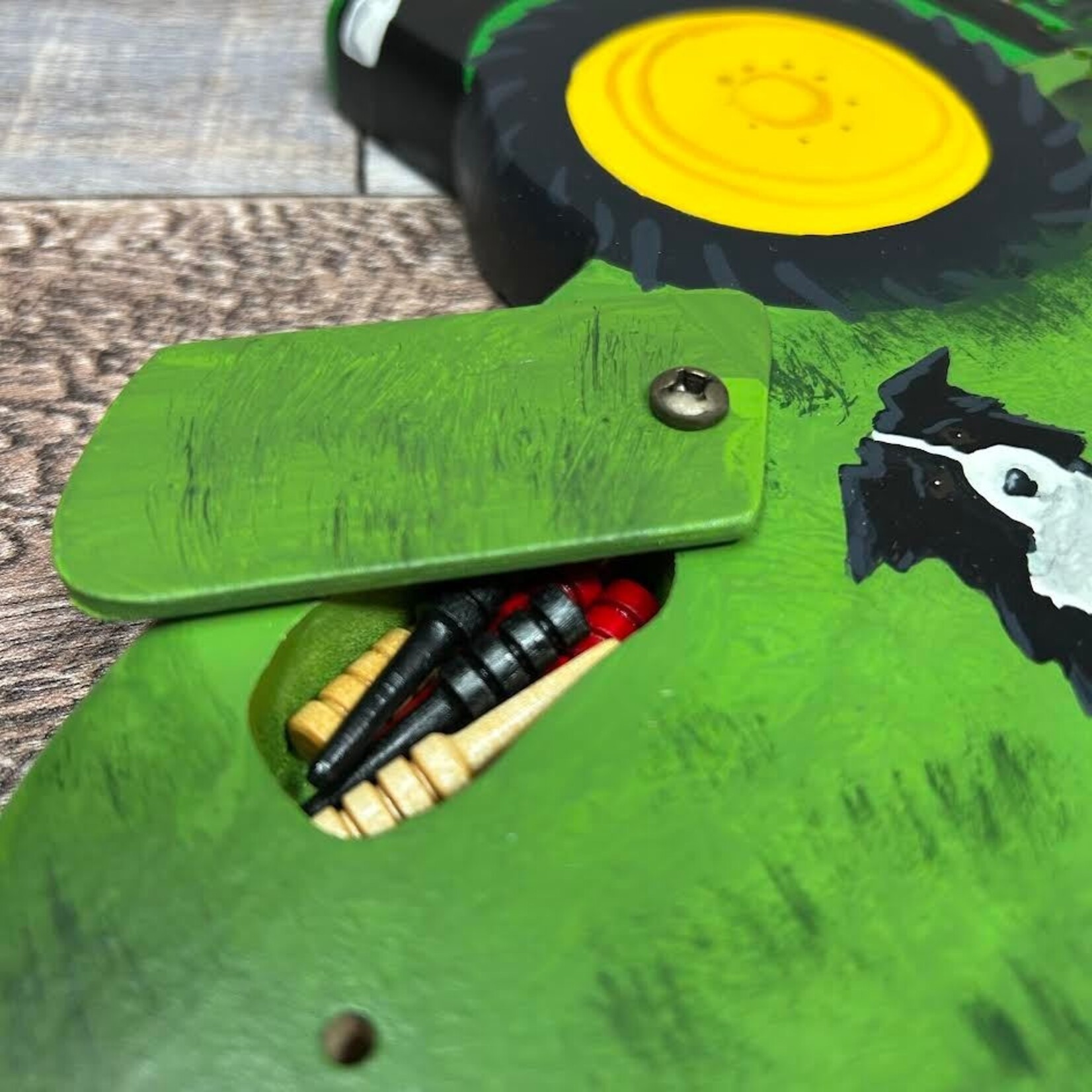 Riddle Cribbage Board - John Deere