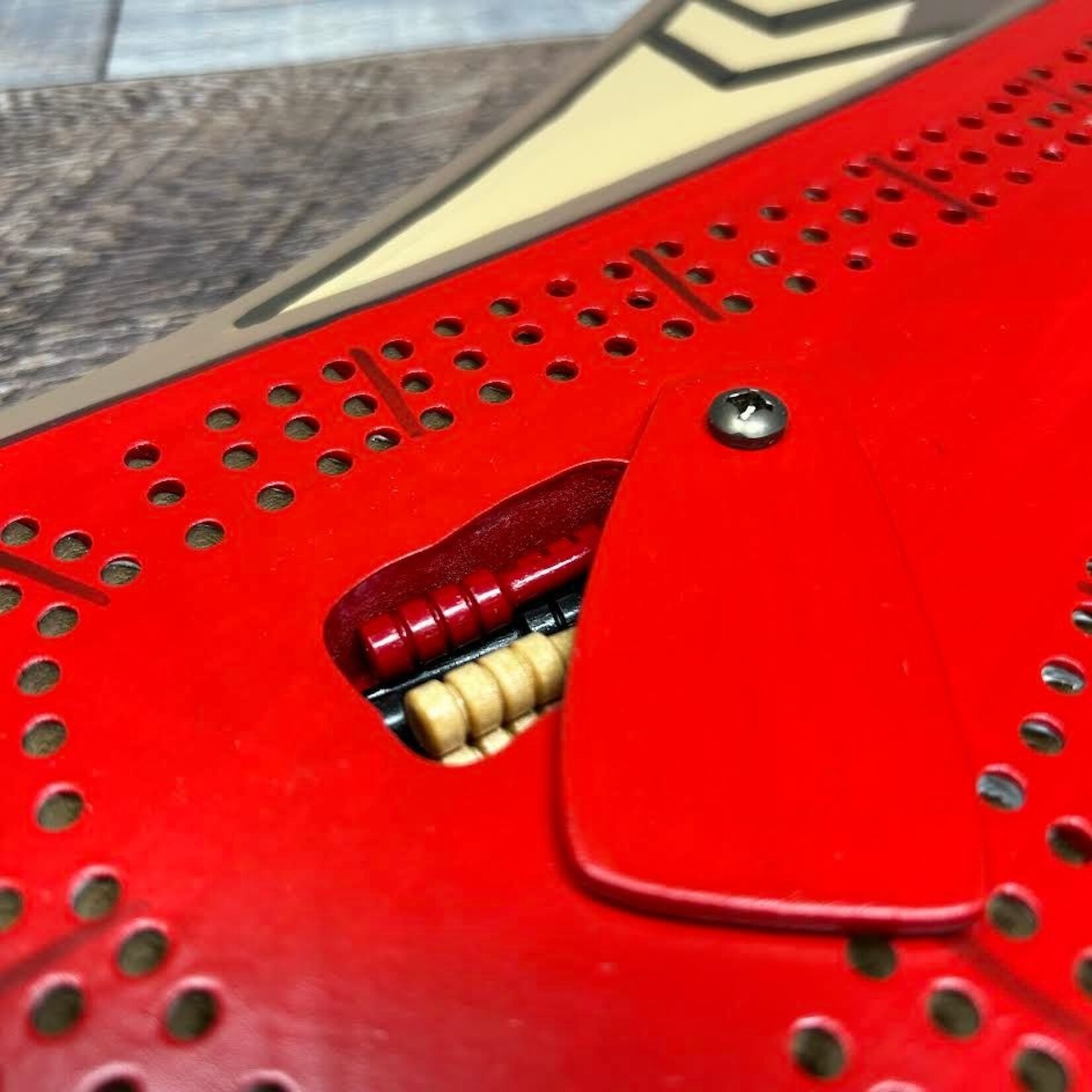 Riddle Cribbage Board - Canoe