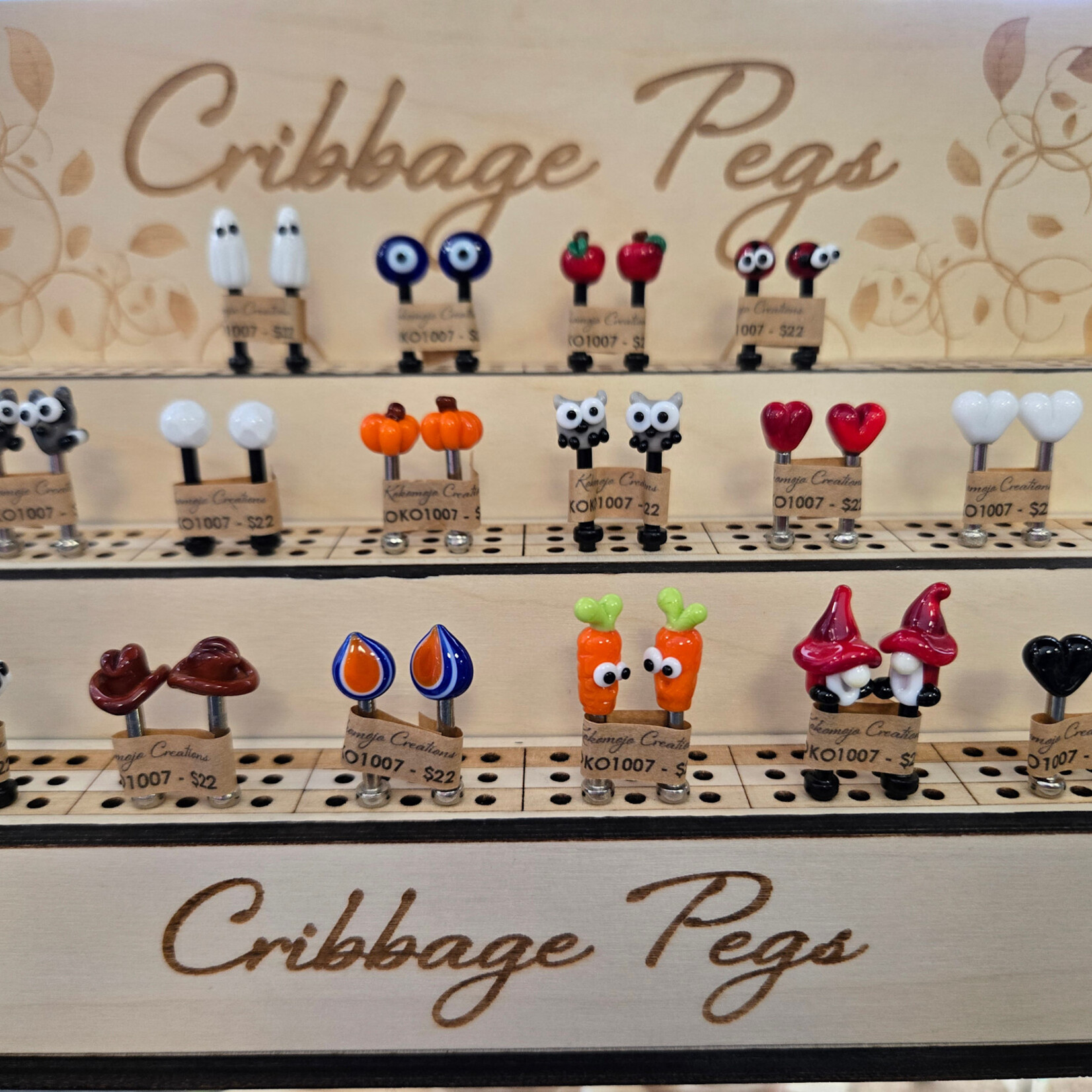 Kokomojo Cribbage Pegs - $22