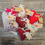 Connie's Single Fabric Decor Heart- $5