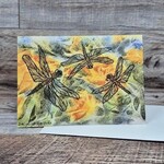 Dalouie's Greeting Card - Dragonflies