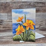 Dalouie's Greeting Card - Daffodils