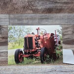 Dalouie's Greeting Card - Photo Case Tractor