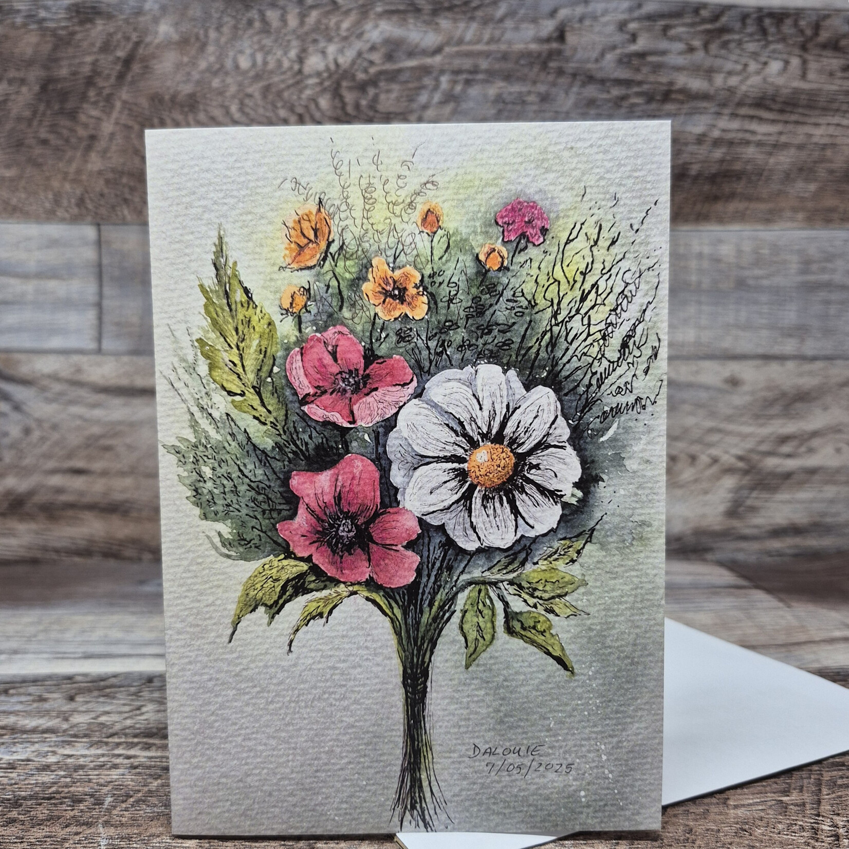 Dalouie's Greeting Card - Spring Bouquet