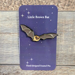 Jasper's Little Brown Bat Enamel Pin