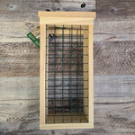 Pinebush Wood High Capacity Suet Feeder
