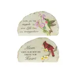 Large Memorial Stone with Bird